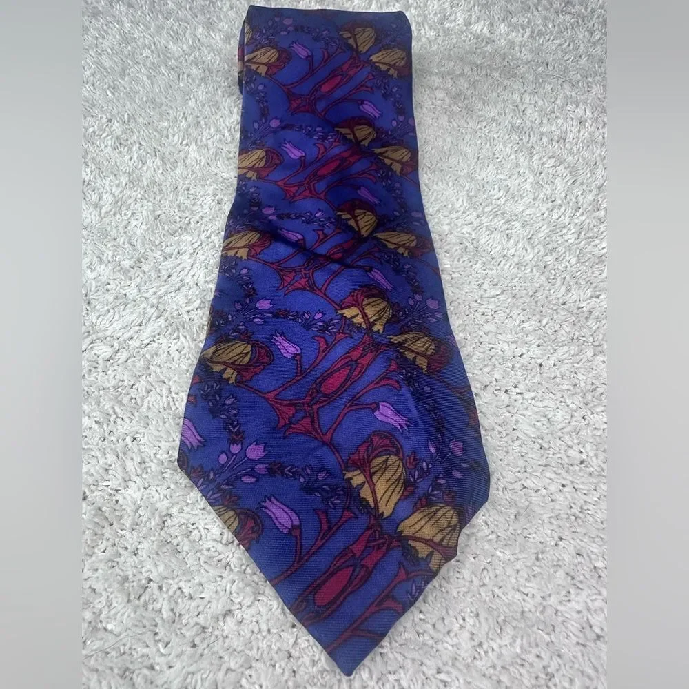 Vintage Christian Dior Monsieur Silk Necktie